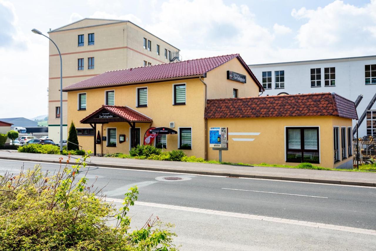 Pension & Gaststaette Zur Salzgrube Sondershausen Ngoại thất bức ảnh